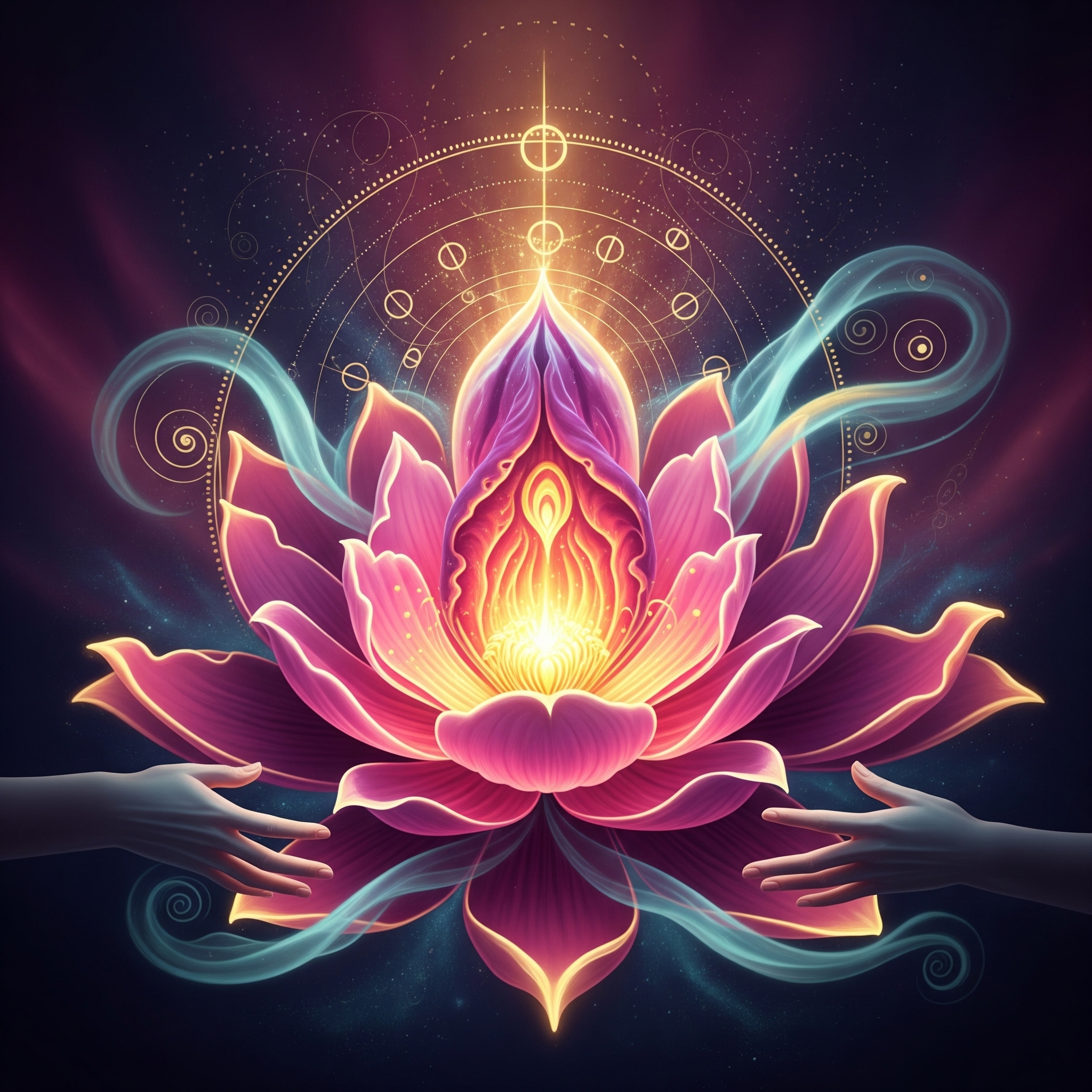 Yoni Massage abstract artwork